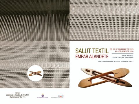 Exposición Salut Textil en la Sala Dones del Maga de Gandía